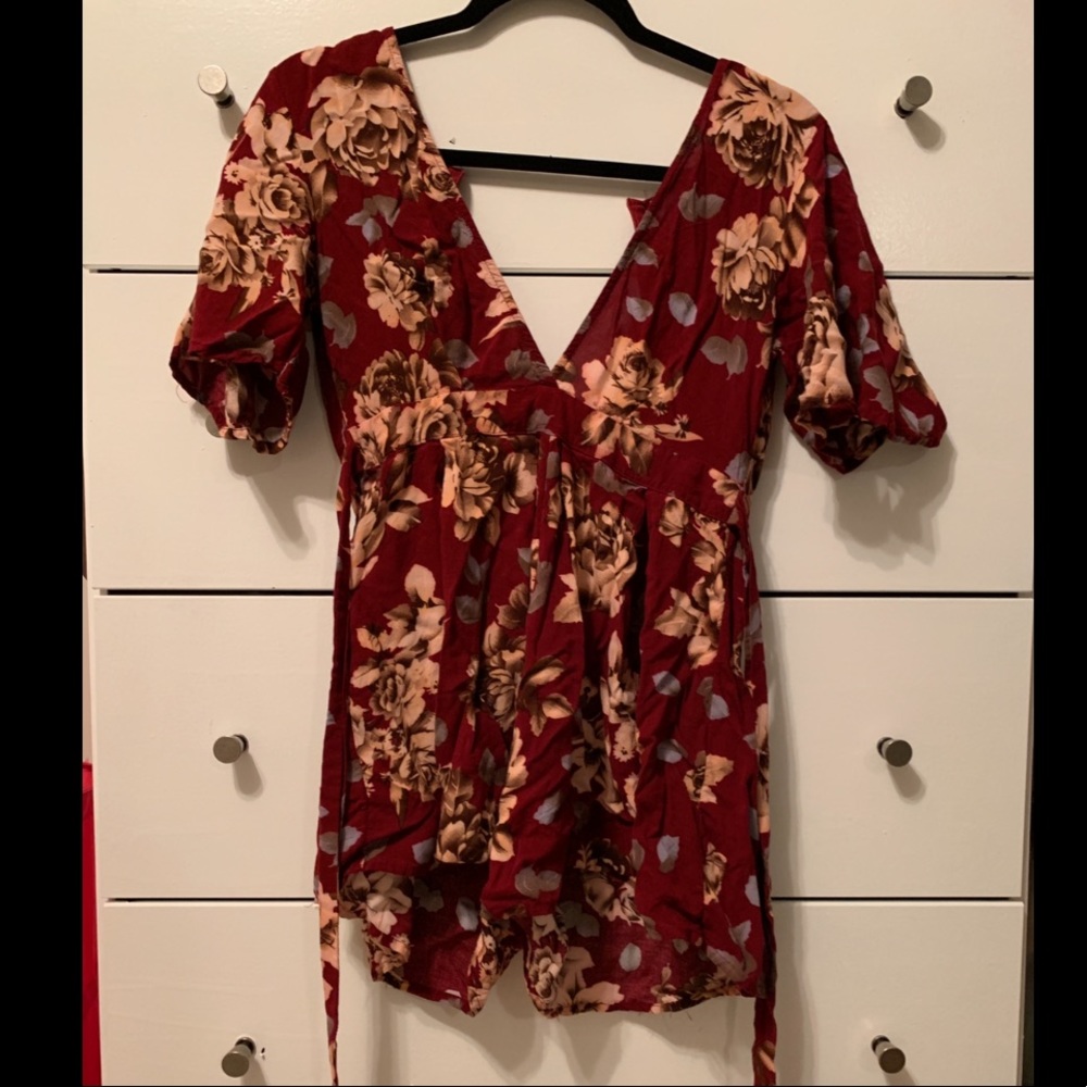 Floral romper